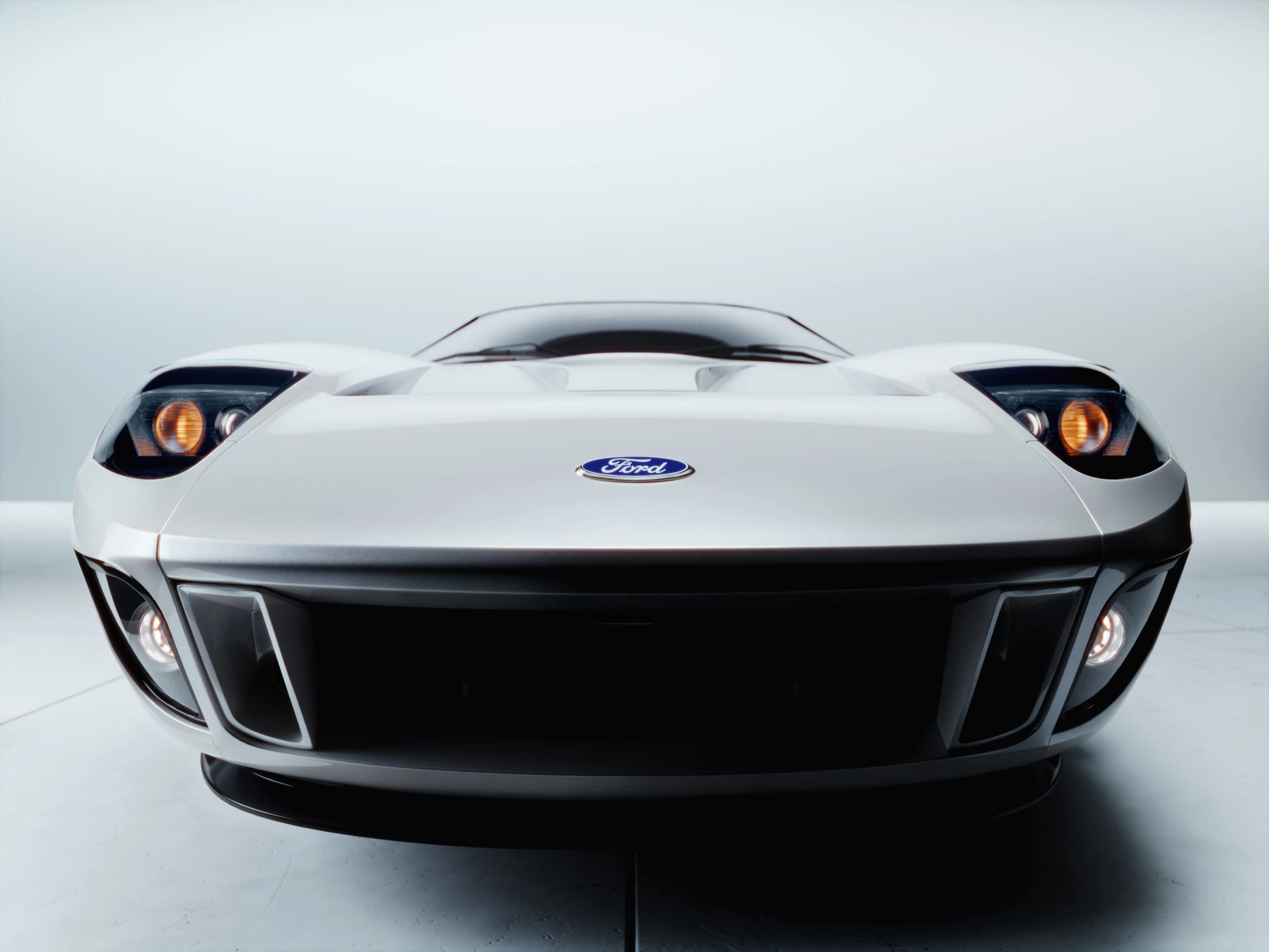 Ford GT by james 3d rendeirng front view