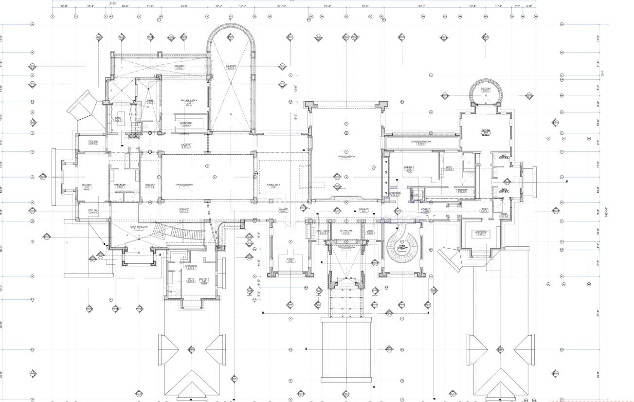 floor plan of a building, displaying the arrangement of walls, doors, windows, and other structural elements