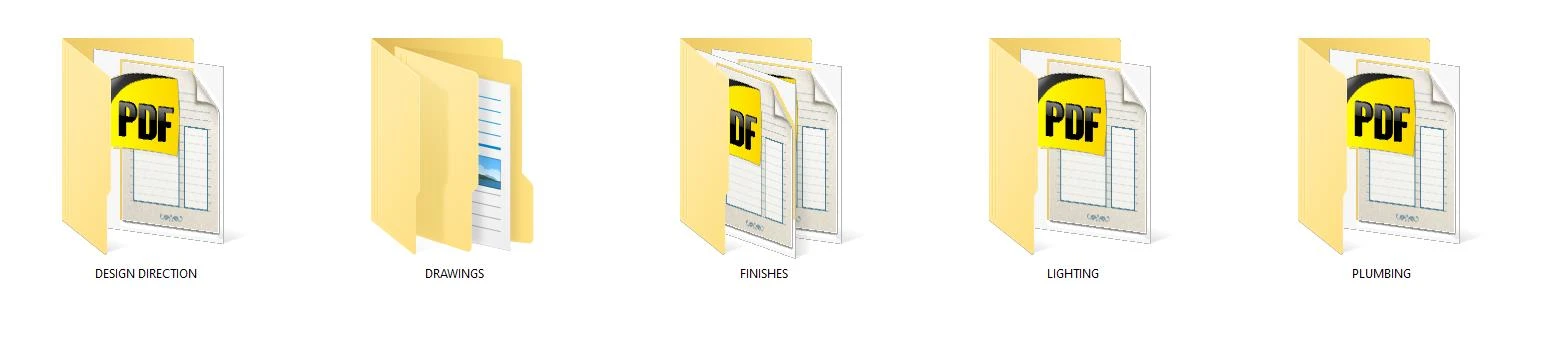 images of folder contains interior rendering project details of our clients