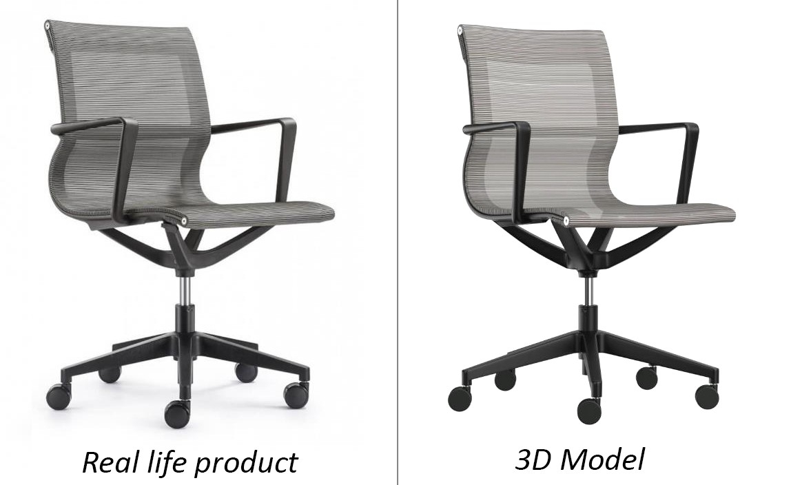 3D Furniture Modeling Service | A Case Study