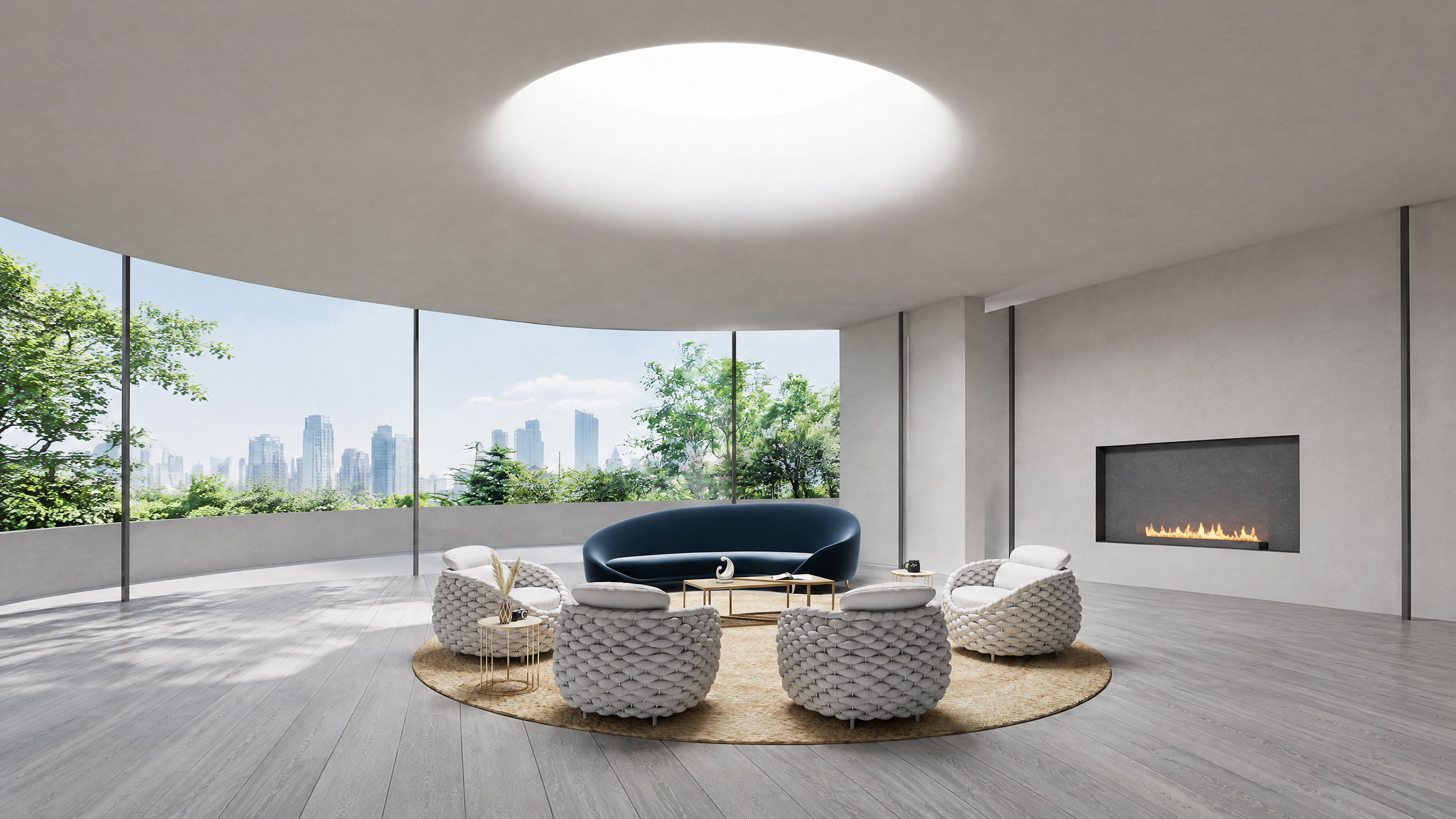 luxury living room project