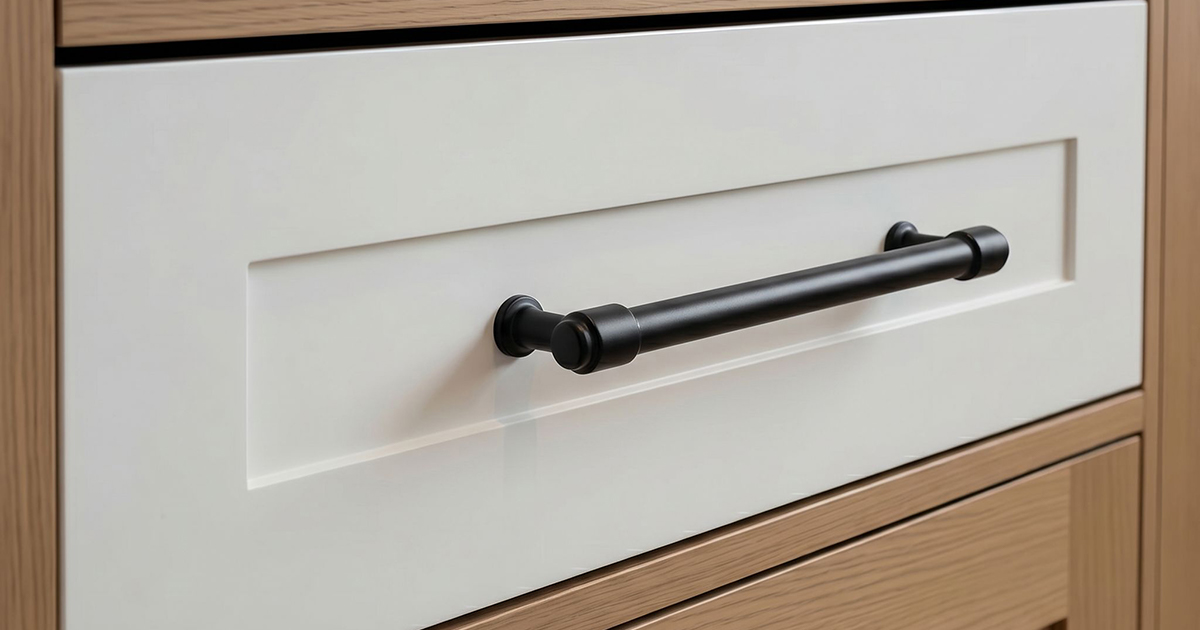Cabinet handle product vizualization