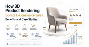 3D product rendering for ecommerce