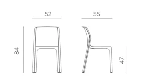 Making of "Nardi BIT Chair 3D Model" from Reference Images
