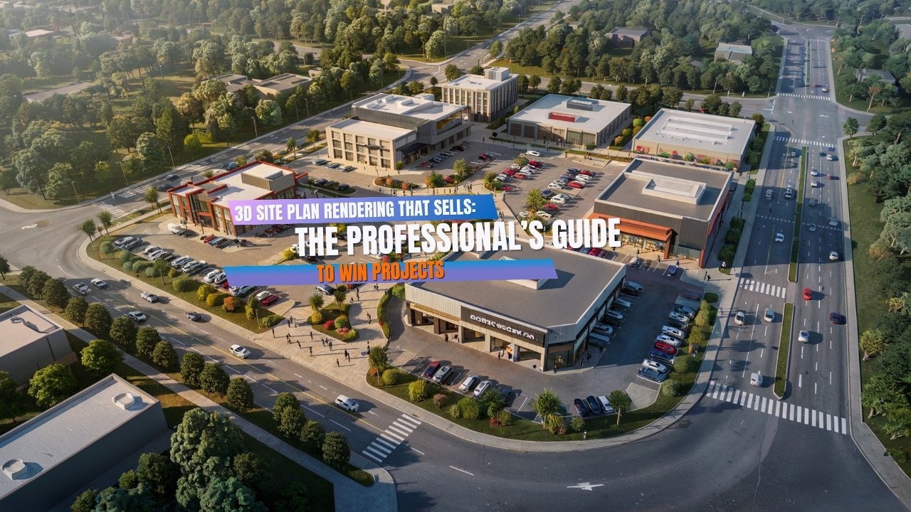 3D Site Plan Rendering thumbnail