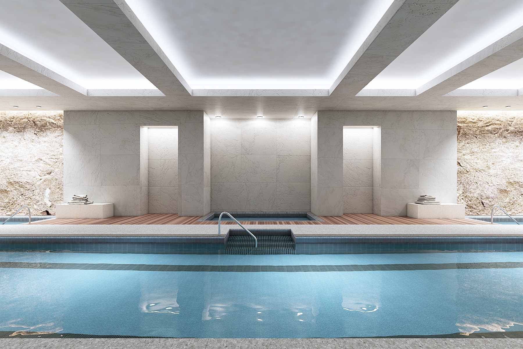 3D Swimming Pool Renderings