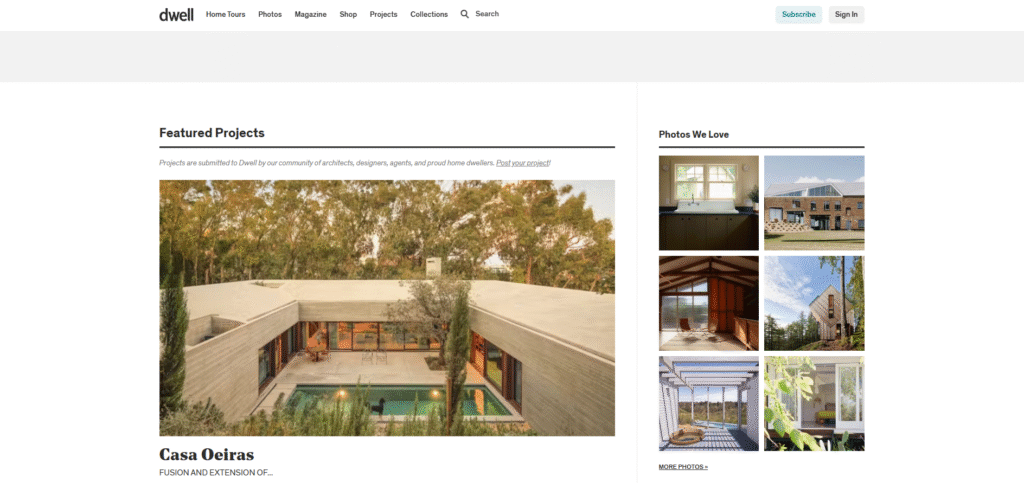 Dwell Interior design magazine