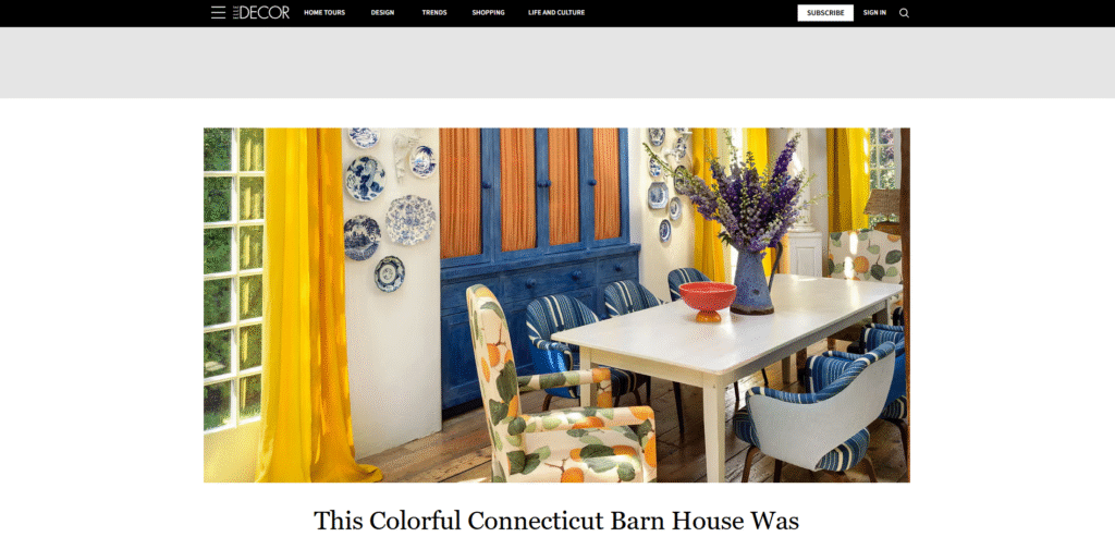 Elle Decor Interior design magazine