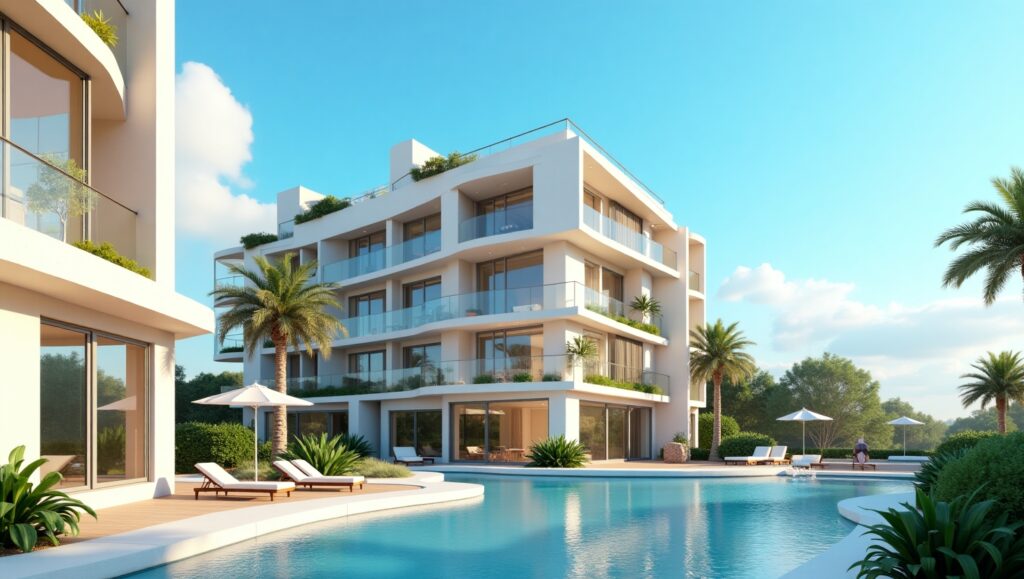 3d Hotel renderings