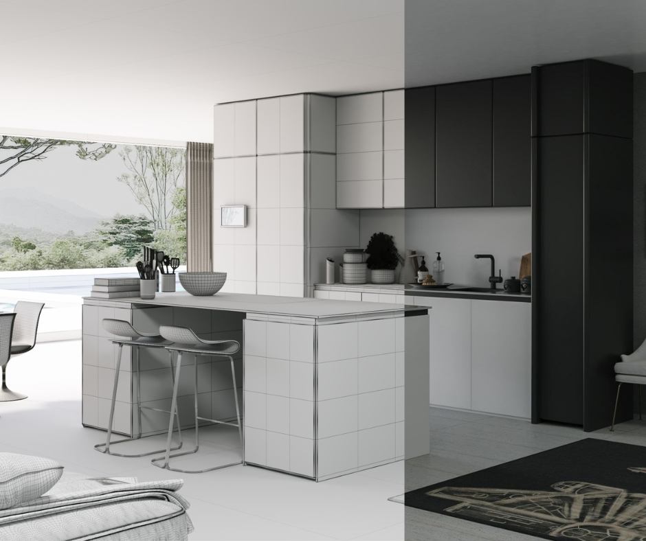 Outsource 3D modeling process