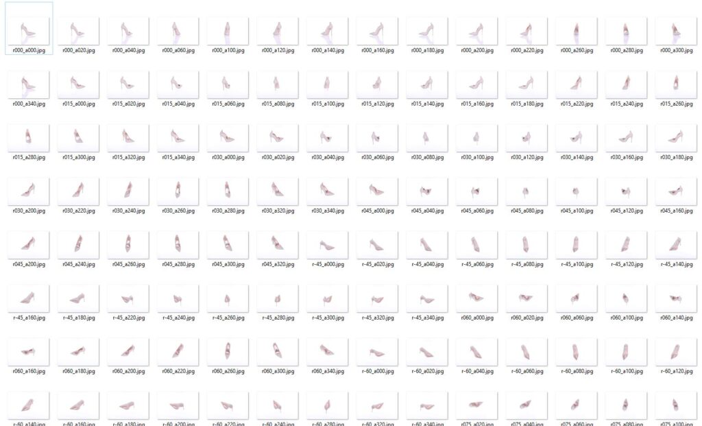 Photo collection for scanning photo booth