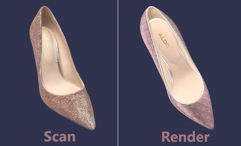 3D Scanning VS 3D Product Modeling and Rendering