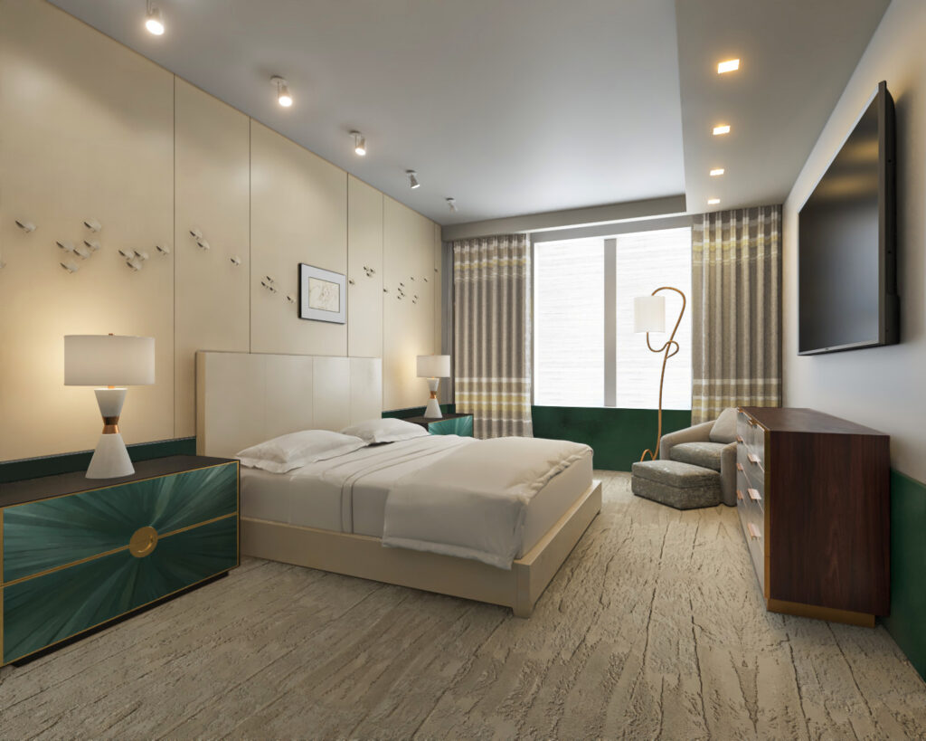 master bedroom rendering