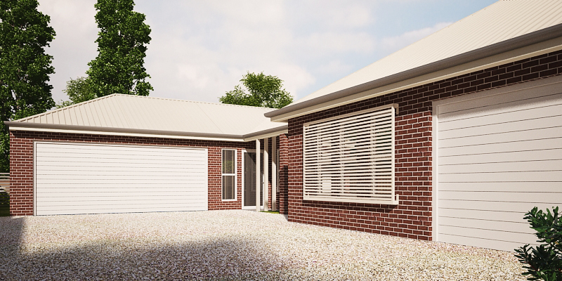 cranley Steet 3d house rendering