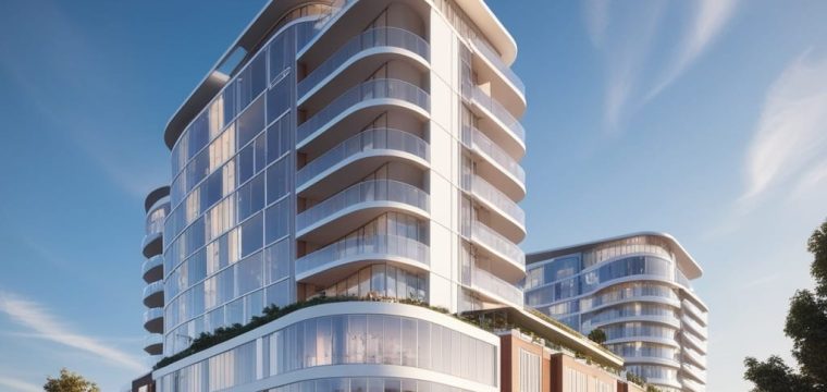 Sleek Modern Mixeduse Complex