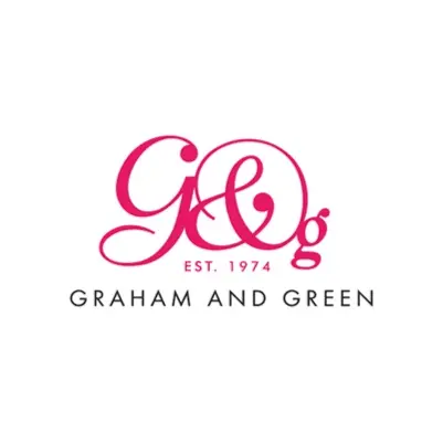 the logo of graham and green