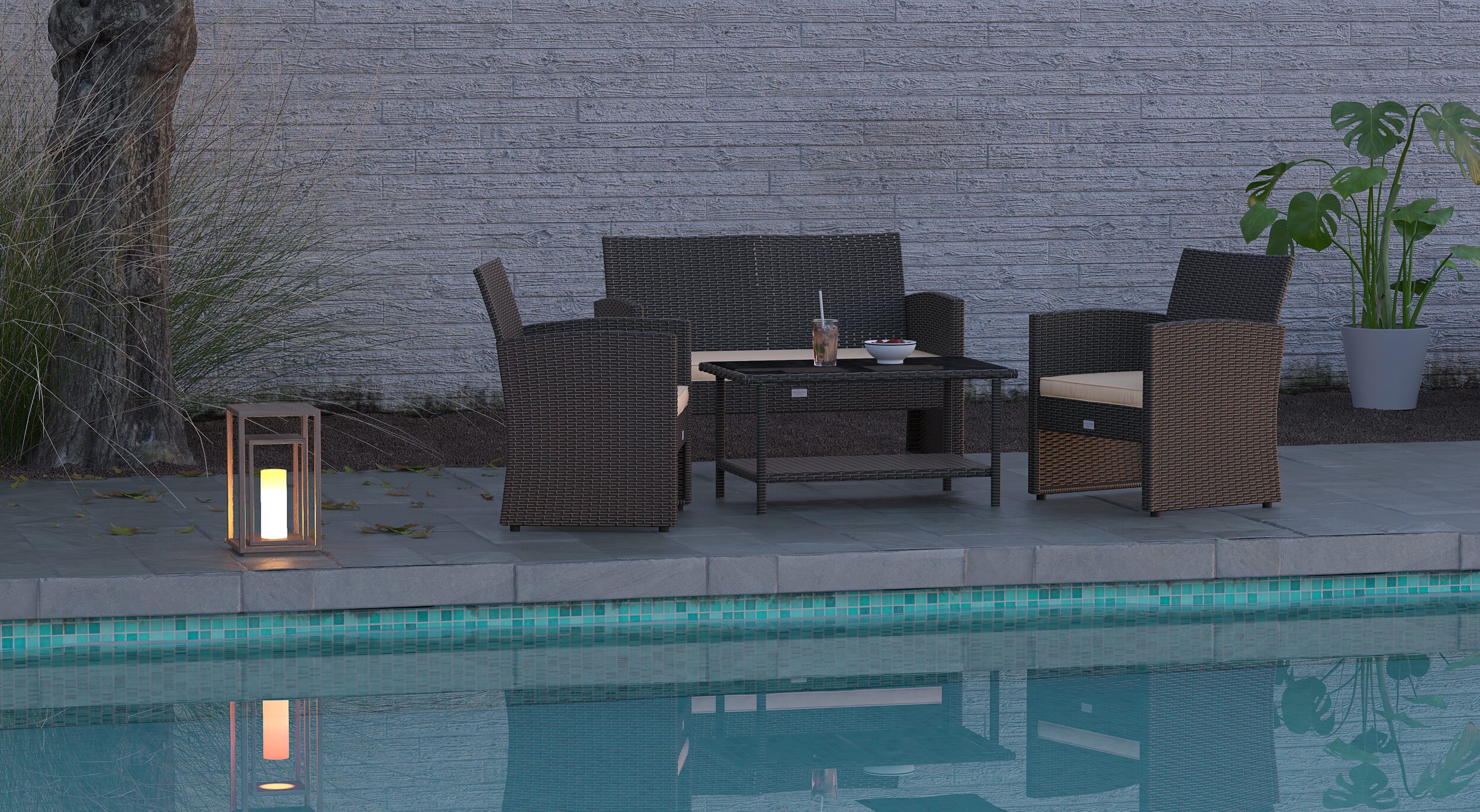 swimming Pool & Wall